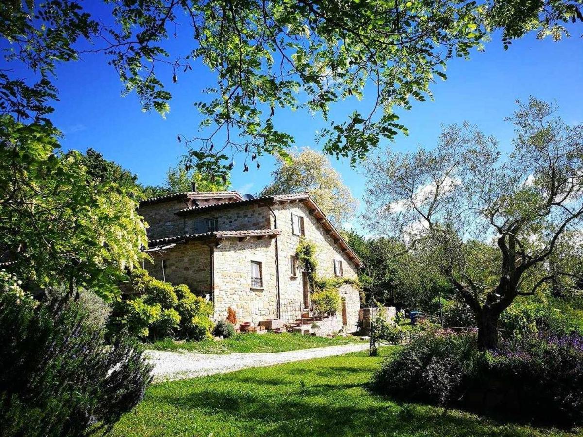 Agriturismo Montesalce Gubbio Luaran gambar